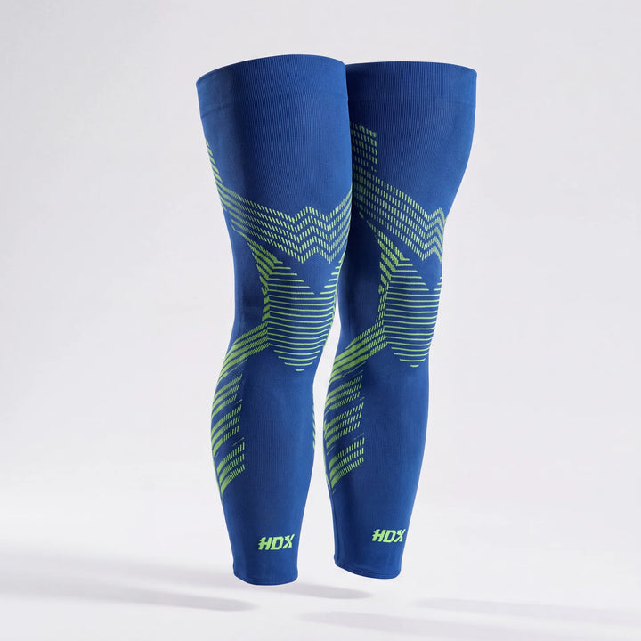 KneeMax | Compression Sleeves Blue Neon