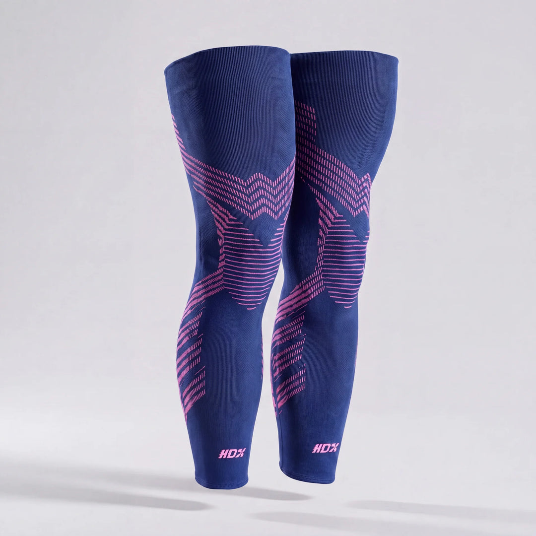 KneeMax | Compression Sleeves Blue Pink