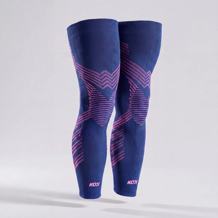KneeMax | Compression Sleeves Blue Pink